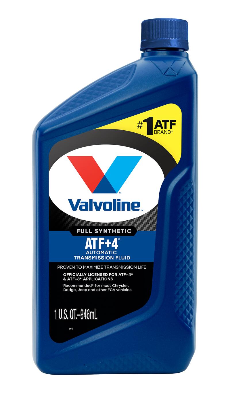 VALVOLINE 822348 VAL ATF+4 6/1 QT CS, Full Synthetic; 1 Quart Bottle; Case Of 6