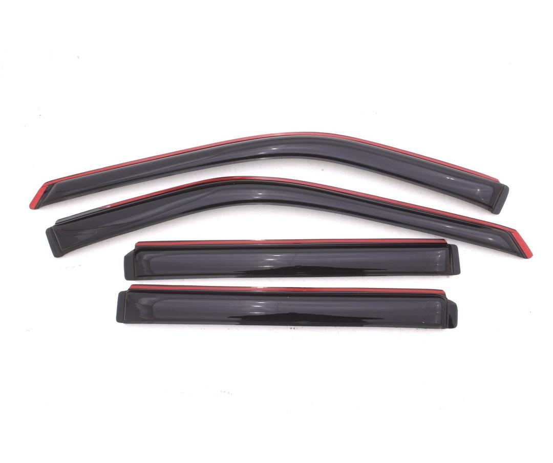 AVS 194293 In-Channel Ventvisor / Rain Guards | Fits 2011 - 2019 Ford Explorer- Smoke, 4 pcs. - The Twister Group Tools product