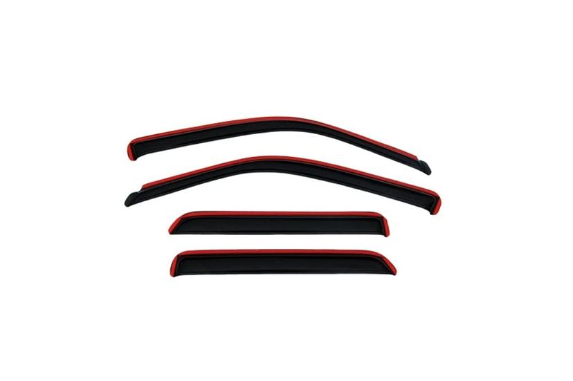 AVS 194415 Rainguard; Ventvisor; Aerodynamic Design; In-Channel; Smoke; Acrylic; Set of 4 For 2007-2014 Cadillac Escalade