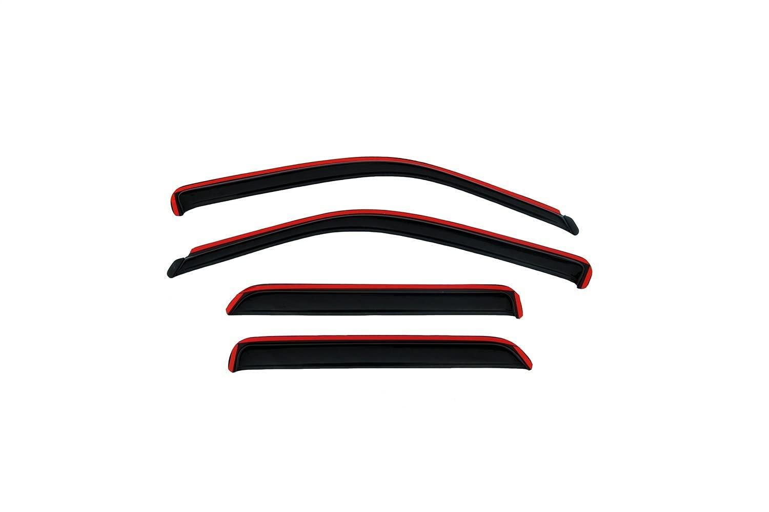 AVS 194550 In-Channel Ventvisor / Rain Guards | Fits 2006 - 2012 Ford Fusion, 2007 - 2012 Lincoln MKZ, 2006 - 2010 Mercury Milan, 2006 Lincoln Zephyr- Smoke, 4 pcs. - High quality product image showing AVS 194550 In-Channel Ventvisor / Rain Guards | Fits 2006 - 2012 Ford Fusion, 2007 - 2012 Lincoln MKZ, 2006 - 2010 Mercury Milan, 2006 Lincoln Zephyr- Smoke, 4 pcs. details and features