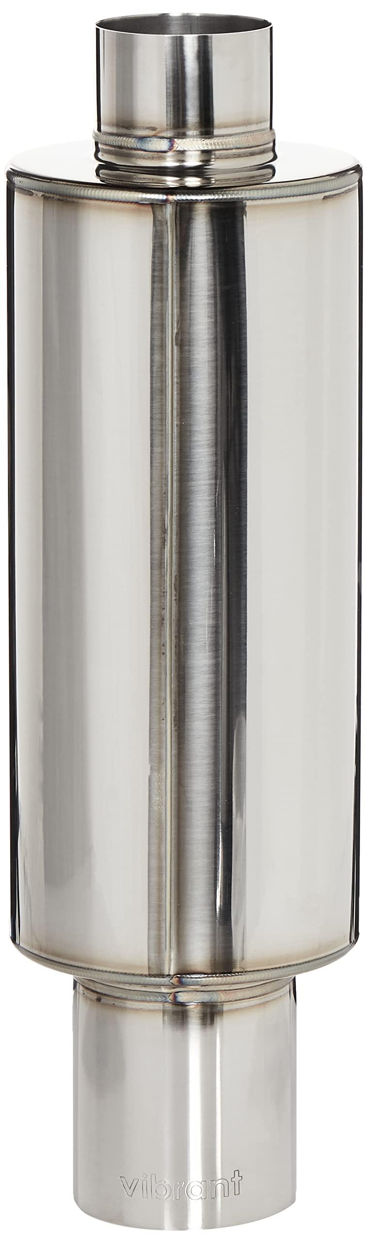 VIBRANT 1059 TPV Turbo Muffler, 3 inch