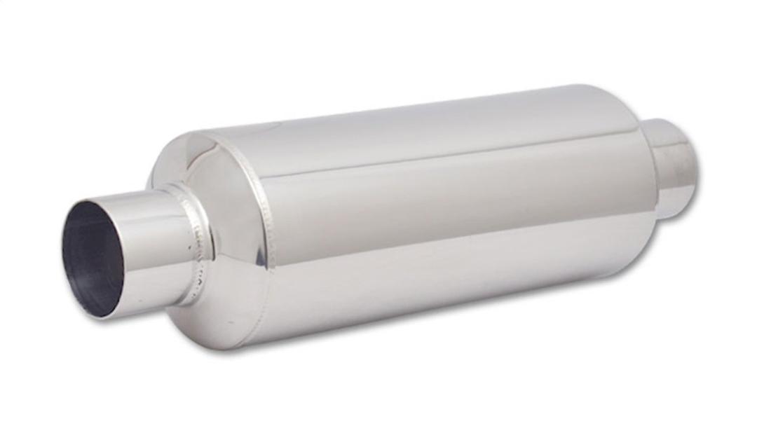 VIBRANT 17930 2.5 INCH Inlet/Outlet 18 INCH Long Stainless Steel Resonator - The Twister Group Tools product