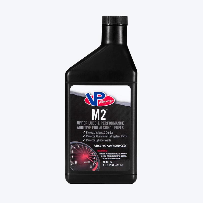 VP FUEL 2076 VP M2 UPPER LUBE SCENTED (CANDY FRA, Ethanol Fuel Treatment; For E85/ Methanol/ Nitromethane Fuels; Treats Up to 55 Gallons; 16 Ounce Bottle; Single