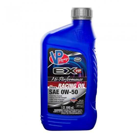 VP FUEL 2758 Oil; EX HP; SAE 0W-50; Full Synthetic; 1 Quart Bottle; Single - High quality product image showing VP FUEL 2758 Oil; EX HP; SAE 0W-50; Full Synthetic; 1 Quart Bottle; Single details and features