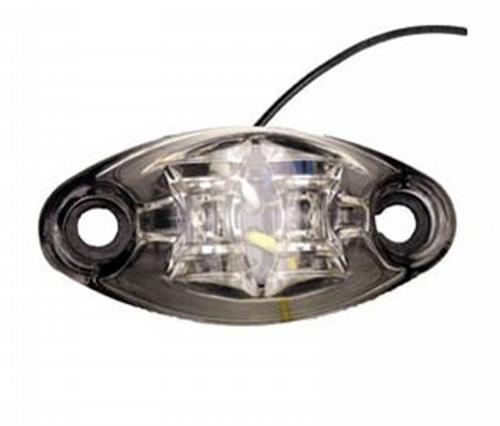 VALTERRA 52440 Clear/Amber 2 Diode 1 Wire LED Marker Light