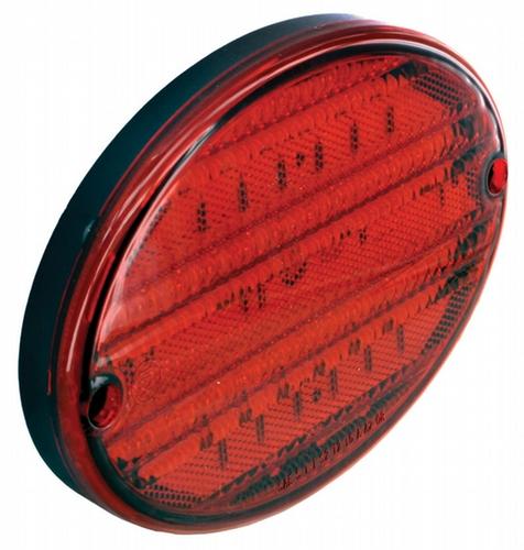 VALTERRA 52448 8 INCH Oval 52 Diode LED Light - High quality product image showing VALTERRA 52448 8 INCH Oval 52 Diode LED Light details and features