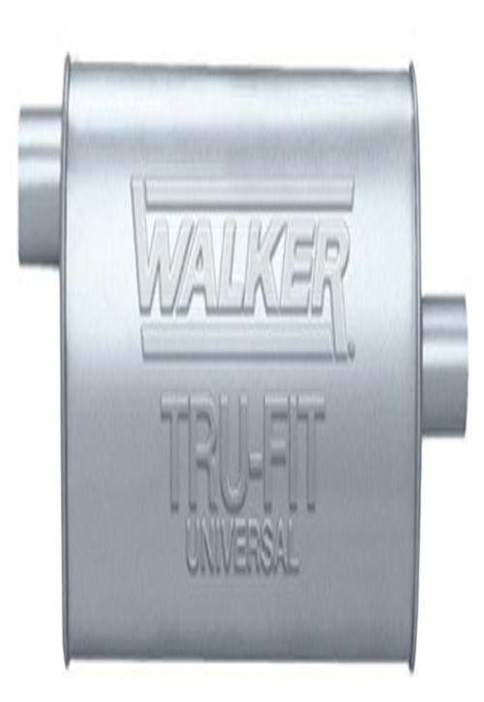 WALKER 18156 SoundFX Universal Universal Exhaust Muffler 2.25 INCH Inlet (ID) 2.25 INCH Outlet (ID) for Ford F-150 - High quality product image showing WALKER 18156 SoundFX Universal Universal Exhaust Muffler 2.25 INCH Inlet (ID) 2.25 INCH Outlet (ID) for Ford F-150 details and features