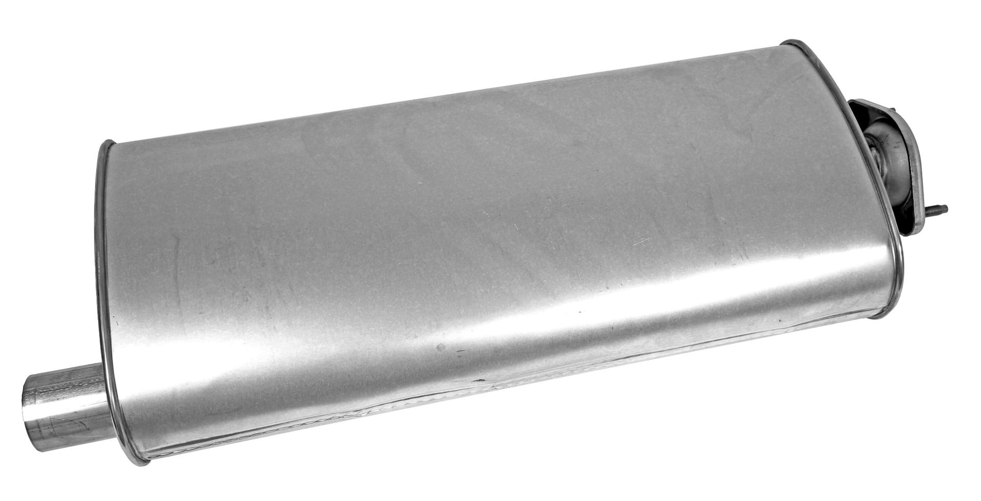 WALKER 18949 SoundFX Direct Fit Exhaust Muffler 1.875 INCH Inlet (ID) 2.25 INCH Outlet (OD) for Chevrolet Impala - High quality product image showing WALKER 18949 SoundFX Direct Fit Exhaust Muffler 1.875 INCH Inlet (ID) 2.25 INCH Outlet (OD) for Chevrolet Impala details and features