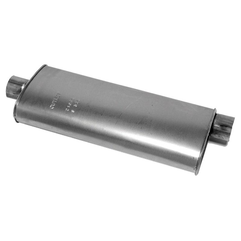 WALKER 21054 Quiet-Flow SS Direct Fit Exhaust Muffler 3 INCH Inlet (ID) 3 INCH Outlet (ID) f - The Twister Group Tools product