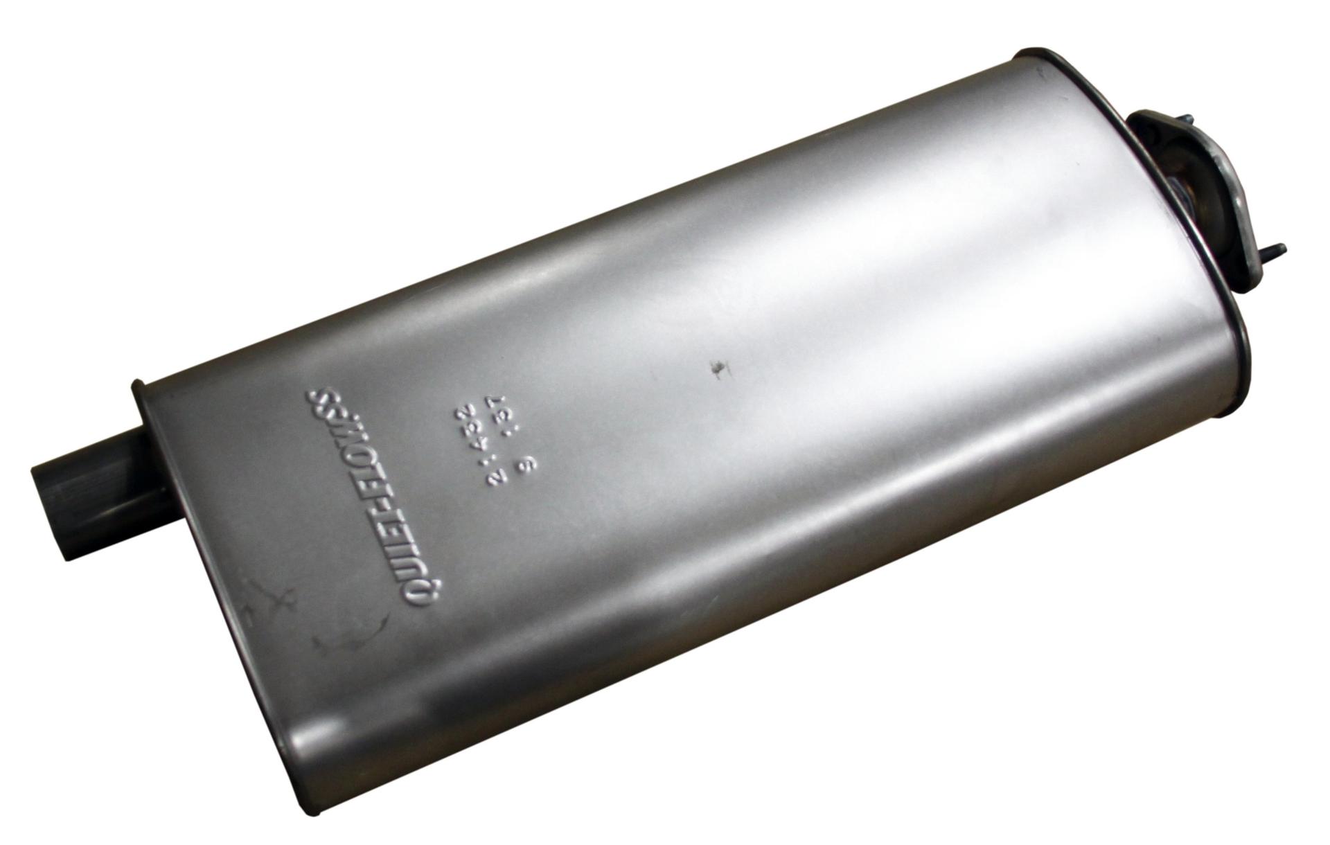 WALKER 21432 Quiet-Flow SS Direct Fit Exhaust Muffler 2.25 INCH Outlet (ID) for Jeep Liberty - High quality product image showing WALKER 21432 Quiet-Flow SS Direct Fit Exhaust Muffler 2.25 INCH Outlet (ID) for Jeep Liberty details and features