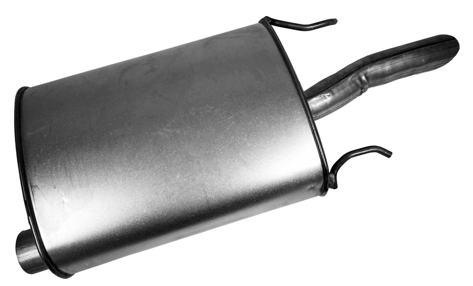 WALKER 21558 Quiet-Flow SS Direct Fit Exhaust Muffler 2.25 INCH Inlet (ID) 2.25 INCH Outlet (OD) for Chevrolet Impala - High quality product image showing WALKER 21558 Quiet-Flow SS Direct Fit Exhaust Muffler 2.25 INCH Inlet (ID) 2.25 INCH Outlet (OD) for Chevrolet Impala details and features
