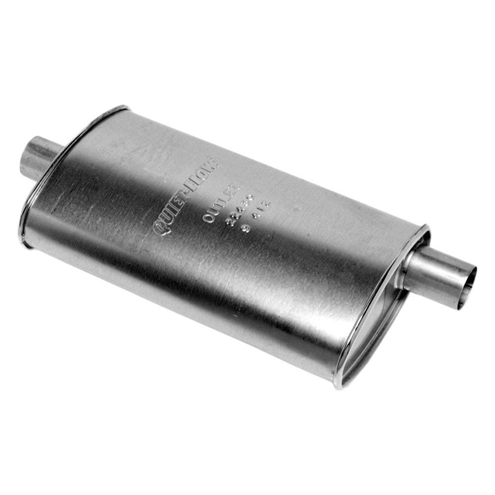 WALKER 22430 Quiet-Flow SS Direct Fit Exhaust Muffler 2 INCH Inlet (ID) 2 INCH Outlet (OD) for Volvo 940 - High quality product image showing WALKER 22430 Quiet-Flow SS Direct Fit Exhaust Muffler 2 INCH Inlet (ID) 2 INCH Outlet (OD) for Volvo 940 details and features
