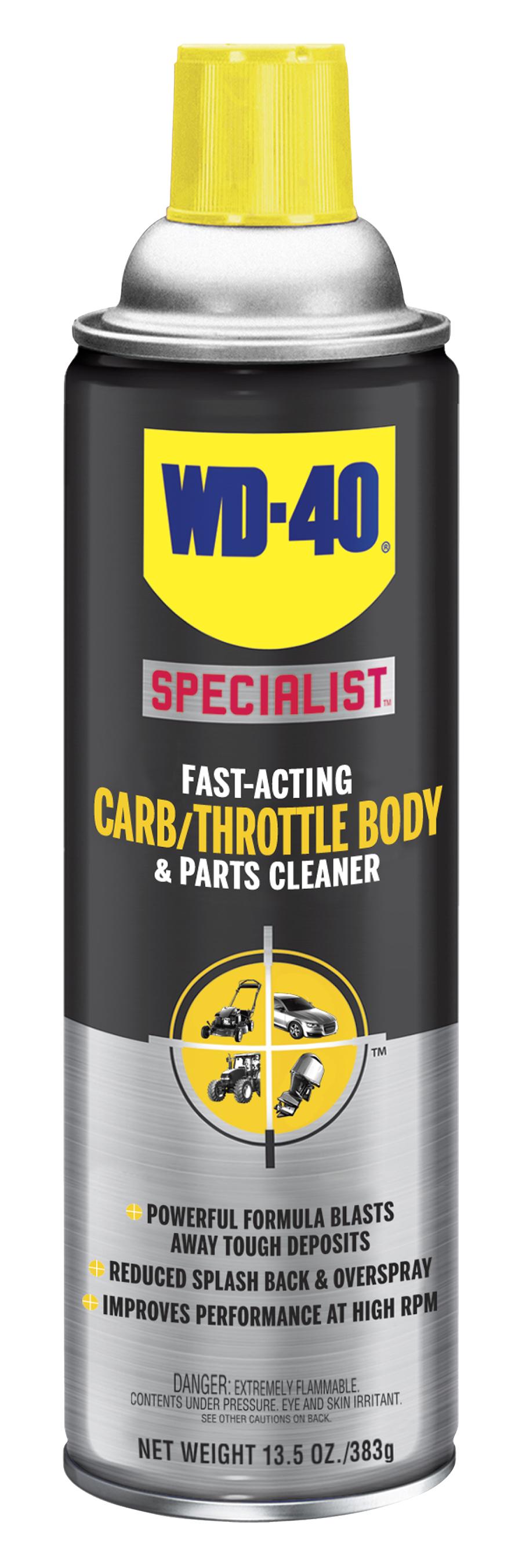 WD-40 30013 Specialist Carb/Throttle Body & Parts Cleaner, 13.5 OZ - High quality product image showing WD-40 30013 Specialist Carb/Throttle Body & Parts Cleaner, 13.5 OZ details and features