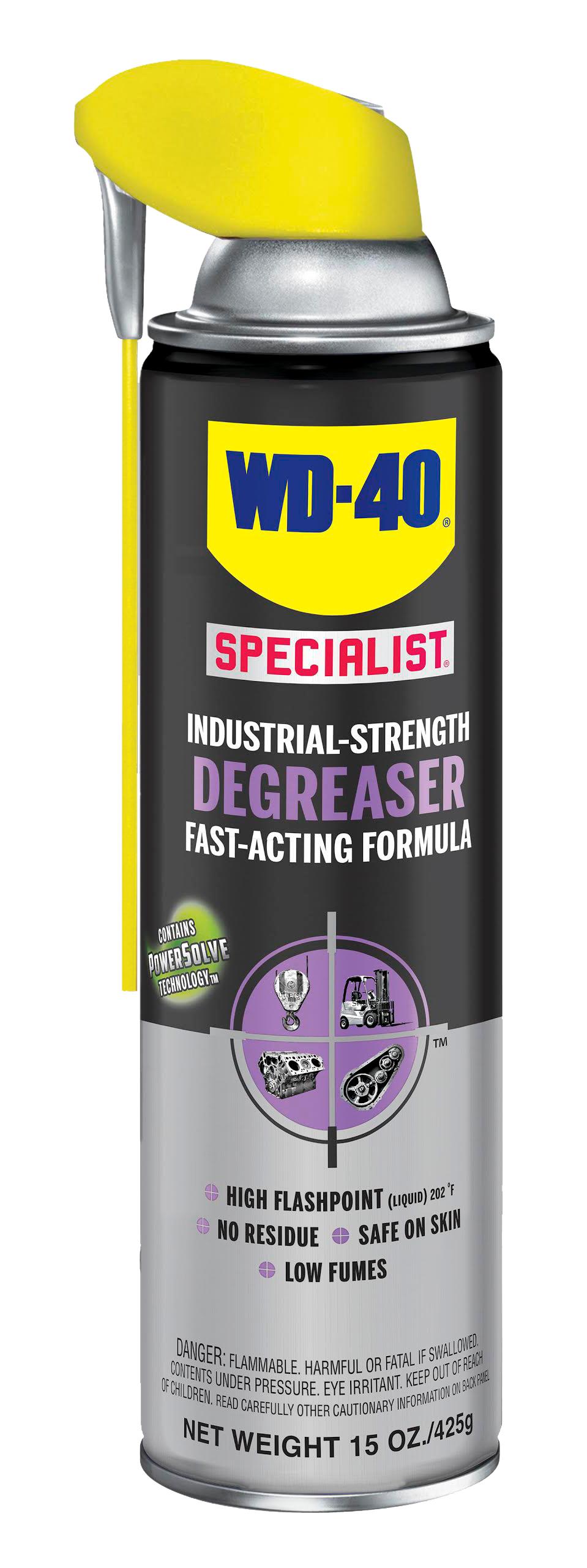WD-40 30028 Specialist Industrial Degreaser, 15-oz. - High quality product image showing WD-40 30028 Specialist Industrial Degreaser, 15-oz. details and features