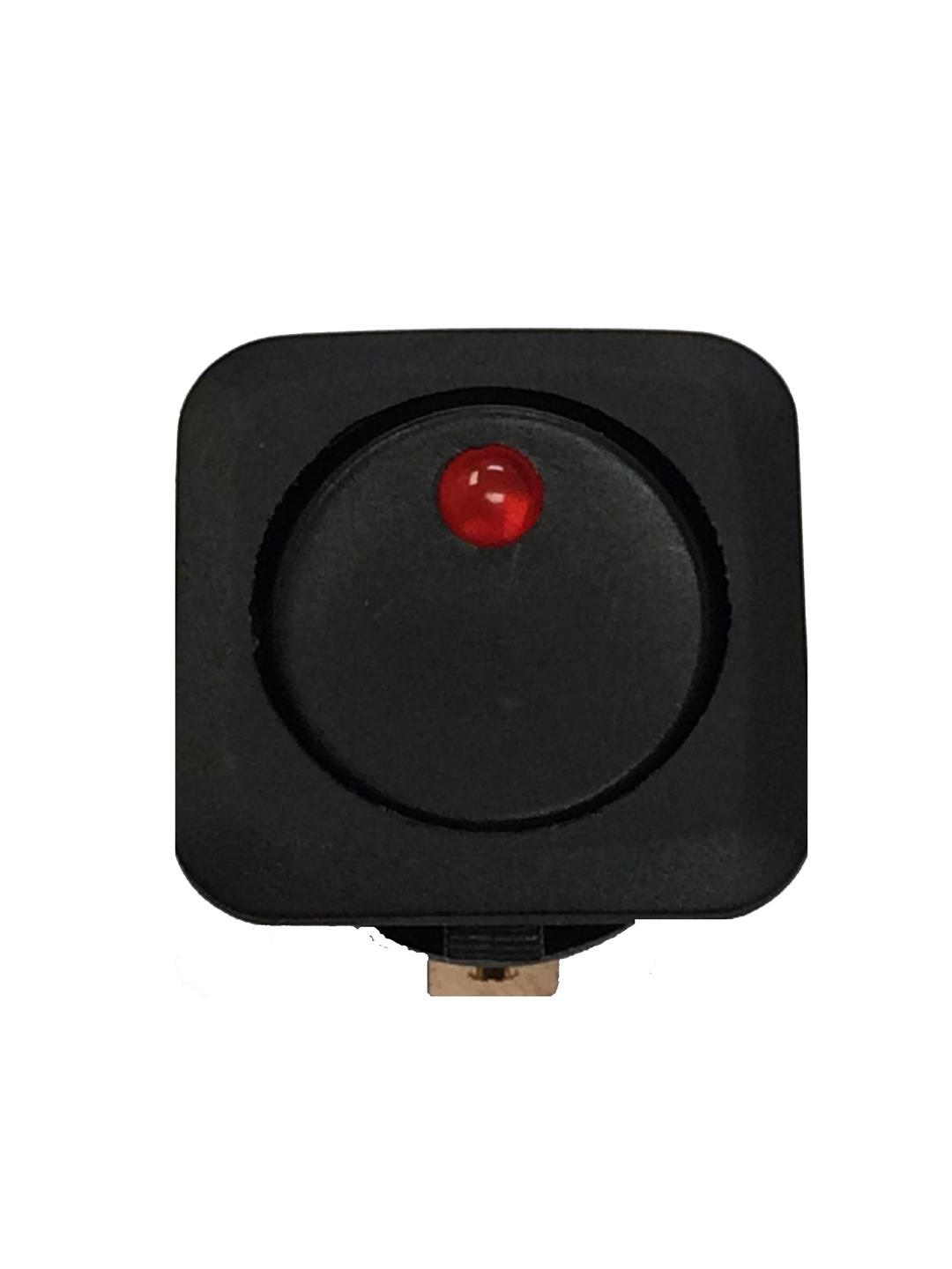 WIRTHCO 20550 Red Led Illuminated On/Off Rocker Switch 20 Amp - High quality product image showing WIRTHCO 20550 Red Led Illuminated On/Off Rocker Switch 20 Amp details and features