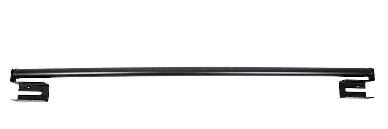 WEATHER GUARD 1092-52-01 Ladder Rack Cross Bar; For Use With Weatherguard Rack 1175-52-02; Rear Rolling; Single; 53-1/2 Inch Length; Matte Black; Steel - High quality product image showing WEATHER GUARD 1092-52-01 Ladder Rack Cross Bar; For Use With Weatherguard Rack 1175-52-02; Rear Rolling; Single; 53-1/2 Inch Length; Matte Black; Steel details and features