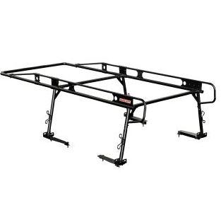 WEATHER GUARD 1345-52-02 Ladder Rack; 1000 Pound Capacity; Bolt On Bed Mount; Multi-Fit; 127-13/16 Inch Length; Adjustable; Powder Coated; Black; Steel - The Twister Group Tools product