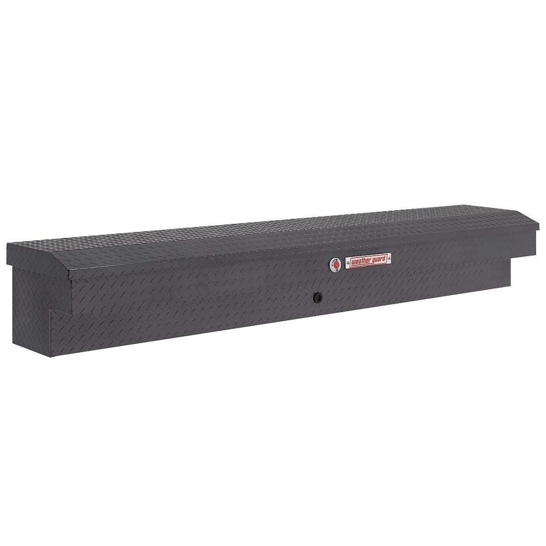WEATHER GUARD 164-6-04 LO-SIDE BOX, Lo-Side; Single Lid; Powder Coated; Gunmetal Gray; Aluminum; 87 Inch Length x 17 Inch Width x 13 Inch Height; 7 Cubic Feet Capacity - The Twister Group Tools product