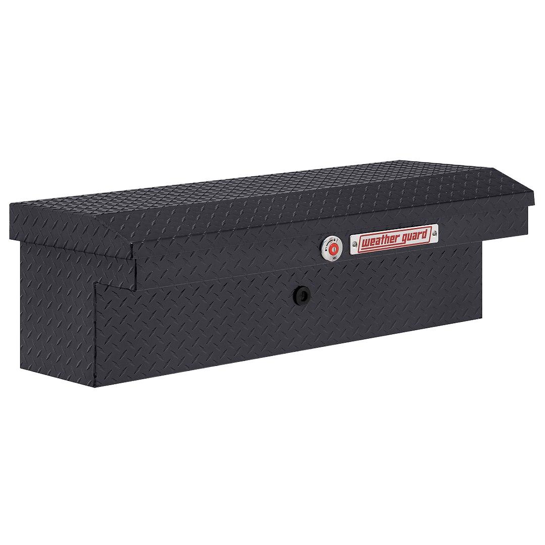 WEATHER GUARD 180-6-04 LO-SIDE BOX, Lo-Side; Low Profile; Single Lid; Powder Coated; Gunmetal Gray; Aluminum; 41 Inch Length x 17 Inch Width x 13 Inch Height; 3 Cubic Feet Capacity - High quality product image showing WEATHER GUARD 180-6-04 LO-SIDE BOX, Lo-Side; Low Profile; Single Lid; Powder Coated; Gunmetal Gray; Aluminum; 41 Inch Length x 17 Inch Width x 13 Inch Height; 3 Cubic Feet Capacity details and features