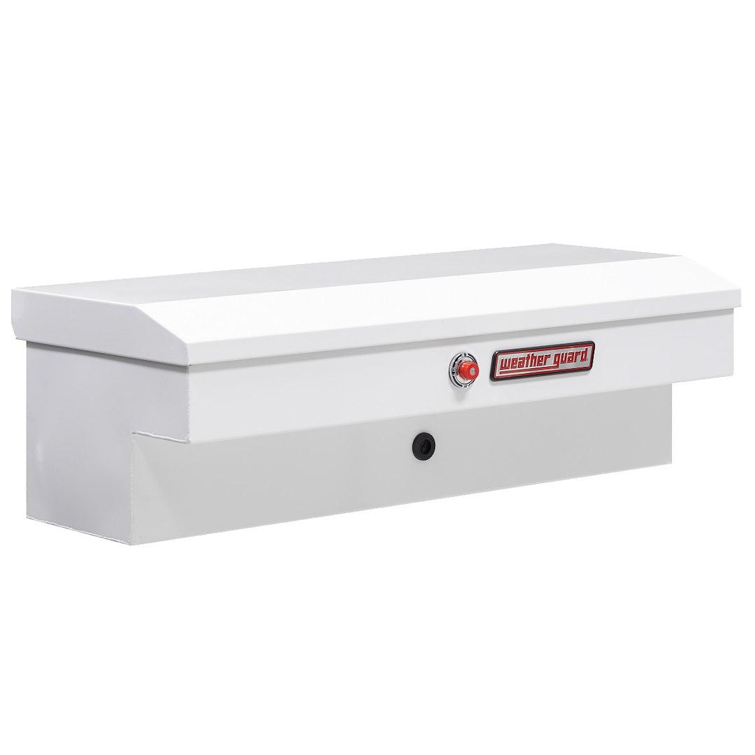 WEATHER GUARD 185-3-04 LO-SIDE BOX, Lo-Side; Single Lid; Powder Coated; White; Steel; 41 Inch Length x 17 Inch Width x 13 Inch Height; 3 Cubic Feet Capacity - The Twister Group Tools product