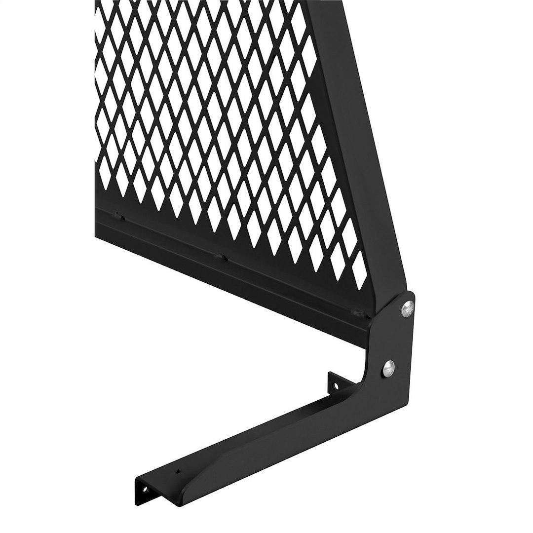 WEATHER GUARD 1912-5-01 DODGE MTG. BASE (BLACK), For Use with Protect-A-Rail Headache Rack; Black; Steel - The Twister Group Tools product