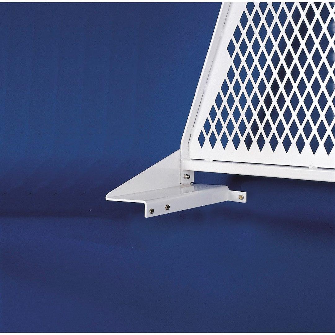 WEATHER GUARD 1913-3-02 CAB PRTCTR MTN 62.0-62.5FT WHT, For Use with Protect-A-Rail Headache Rack; White; Steel - The Twister Group Tools product