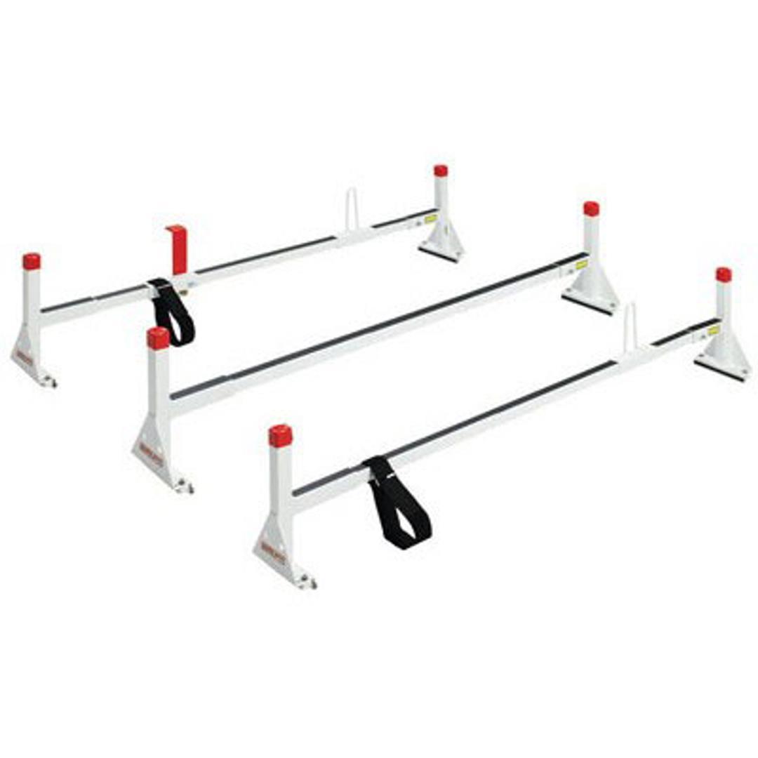 WEATHER GUARD 2163 Steel Full-Size All-Purpose Van Rack, 3 Cross Member,black - The Twister Group Tools product