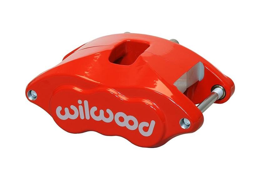 WILWOOD 120-10938-RD Caliper-D52-Red 1.25/1.25 INCH Pistons, 1.28 INCH Disc