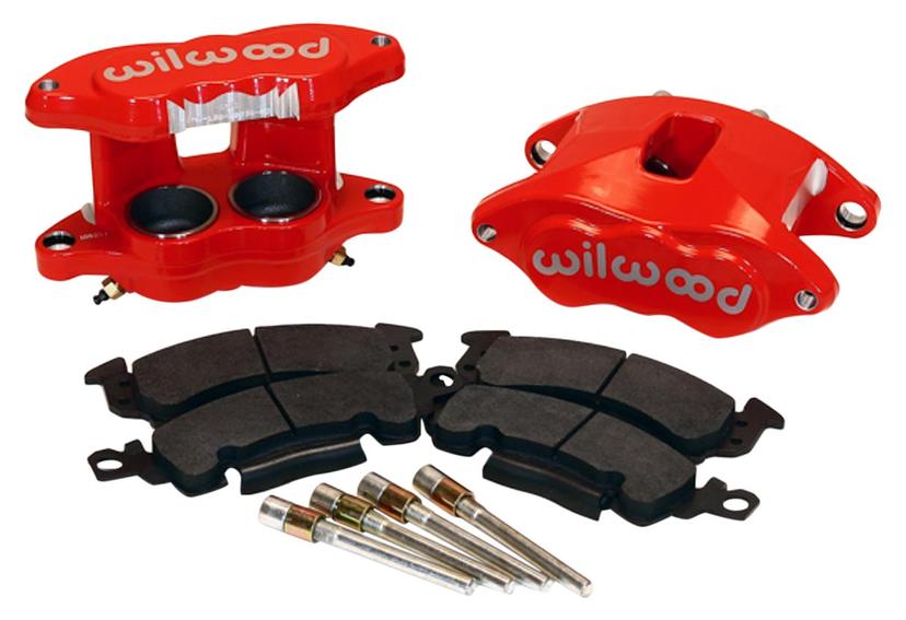 WILWOOD 140-11290-R D52 FRONT CALIPER KIT RED