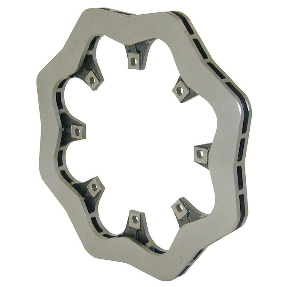 WILWOOD 160-8136 0.810 INCH X 12.19 INCH Scalloped Straight Vane 8 Bolt Brake Rotor - High quality product image showing WILWOOD 160-8136 0.810 INCH X 12.19 INCH Scalloped Straight Vane 8 Bolt Brake Rotor details and features