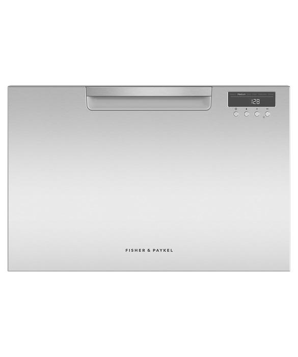 WESTLAND DD24SAX9 N DISHWASHER DRWR SNGL SST FISHER&PAY, Under Counter Built-In; 6 Place Setting Capacity; 23-9/16 Inch Width x 16-1/8 Inch Height x 22-9/16 Inch Depth; Stainless Steel; 6 Cycle Wash; Fan Assisted Drying; 5 Amp/ 120 Volt