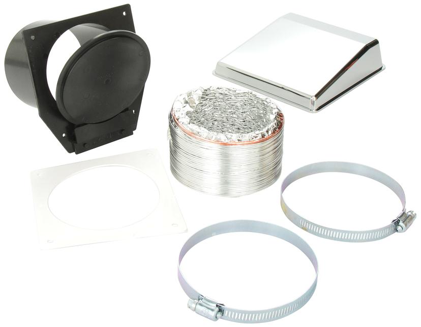 WESTLAND VID403AC Sales Deluxe Dryer Vent Kit with Chrome Vent Cover