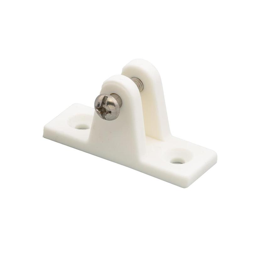 WHITECAP 3405WP Large Nylon 90° Deck Hinge - White, Pair