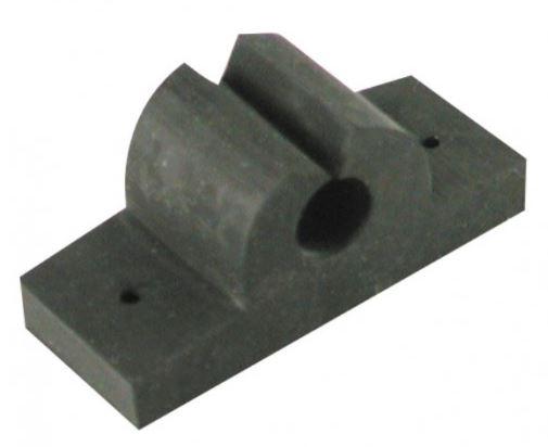 WHITECAP 3750B 3/8 INCH Rubber Tool/Rod Holder, Black 2/Pack