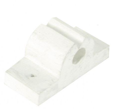WHITECAP 3750W 3/8 INCH Rubber Tool/Rod Holder, White 2/Pack