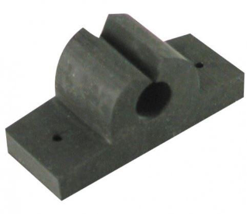 WHITECAP 3752B 5/8 INCH Black Rubber Tool/Rod Holder Pair