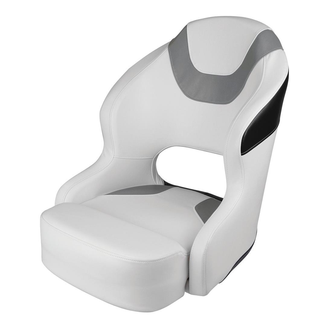 WISE 33141782 3314-1782 Baja Series Bucket Seat, Brite White/Grey/Black - High quality product image showing WISE 33141782 3314-1782 Baja Series Bucket Seat, Brite White/Grey/Black details and features