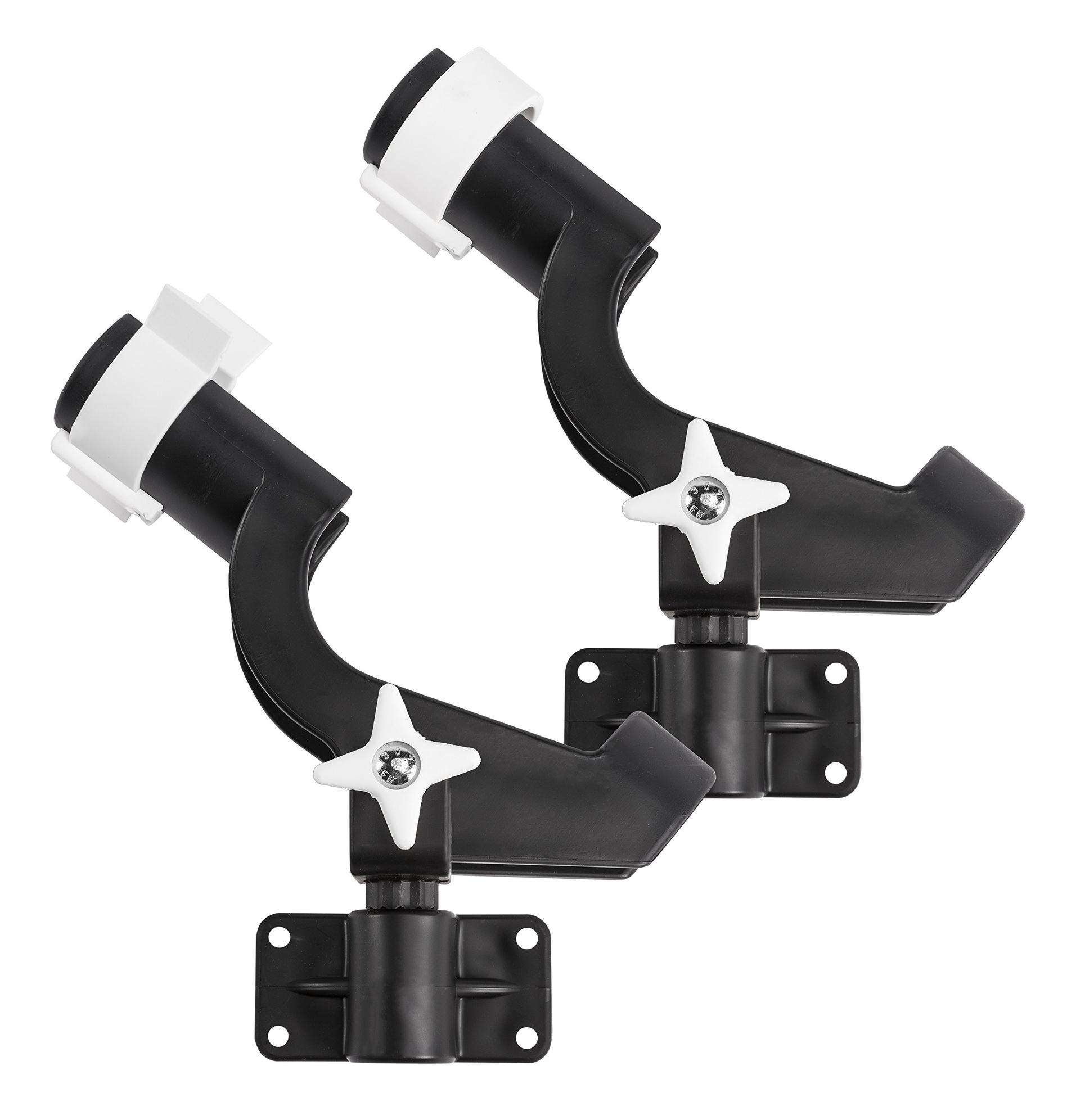 WISE 6039 Rod Tenders with 2 Side Mount Brackets, Black (Pair) - High quality product image showing WISE 6039 Rod Tenders with 2 Side Mount Brackets, Black (Pair) details and features