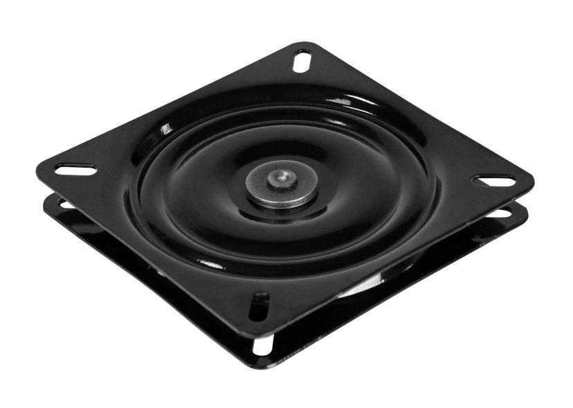 WISE 8WD10 360-Degree Flat Boat Seat Swivel, Black