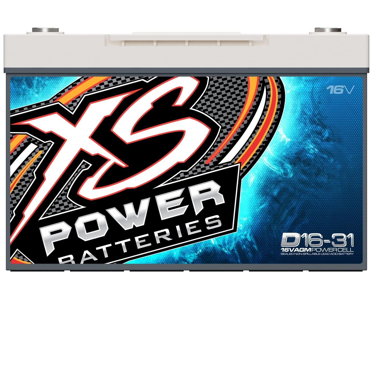 XS POWER D16-31 16v Bci Group 31 Agm Battery Max A - High quality product image showing XS POWER D16-31 16v Bci Group 31 Agm Battery Max A details and features