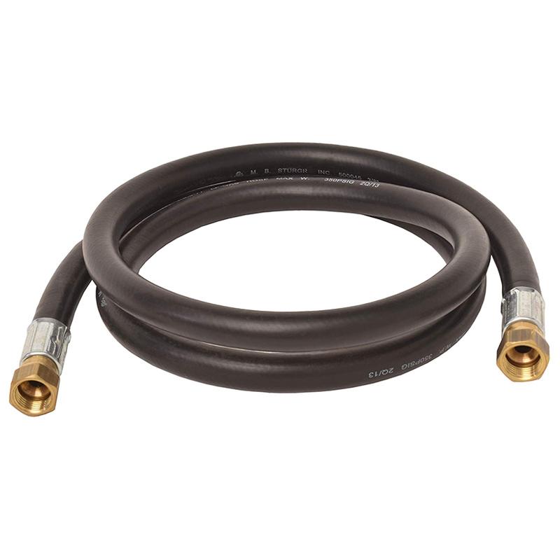 FLAME KING 100159106 Thermo Rubber RV Slide Out Hose Assembly, 106 Inch, 3/8 Inch ID, Female to Female - 100159-106 - The Twister Group Tools product