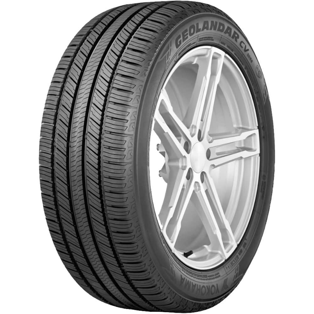 YOKOHAMA 110105830 Tire; GEOLANDAR CV G058; P235 x 60R18; Touring All Season Passenger Car; Steel Belted; Radial - High quality product image showing YOKOHAMA 110105830 Tire; GEOLANDAR CV G058; P235 x 60R18; Touring All Season Passenger Car; Steel Belted; Radial details and features