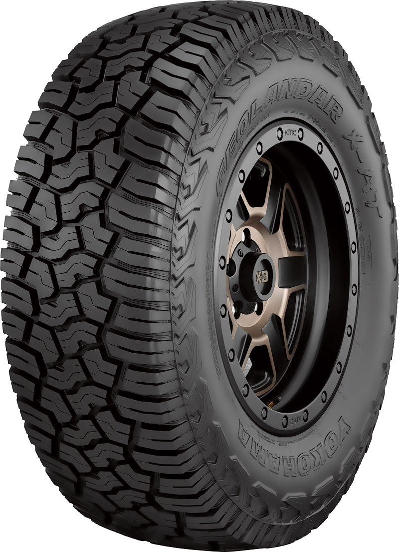 YOKOHAMA 110116018 Tire; GEOLANDAR X-AT; LT35 x 12.50R20; All Terrain Light Truck & SUV; Steel Belted; Radial
