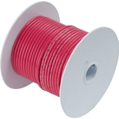 ANCOR 112550 Wire, 500FT #6 Tinned Copper, Red - High quality product image showing ANCOR 112550 Wire, 500FT #6 Tinned Copper, Red details and features