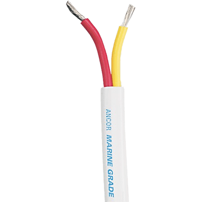 ANCOR 124910 Wire, 100FT 18/2 Safety Duplex - High quality product image showing ANCOR 124910 Wire, 100FT 18/2 Safety Duplex details and features