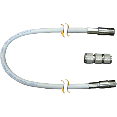 DIGITAL ANTENNA C118-10 10FT RG-8X Extension Coax w/Mini UHF Fem
