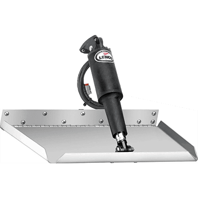 LENCO 15017-101 Trim Tab Kit, 12 INCH X 18 INCH, 12V, Edge Mount - High quality product image showing LENCO 15017-101 Trim Tab Kit, 12 INCH X 18 INCH, 12V, Edge Mount details and features