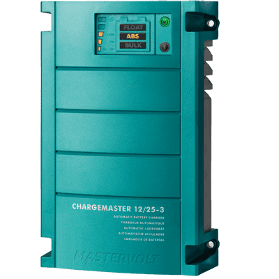 MASTERVOLT 44010250 Battery Charger ChargeMaster 12V 25A, 3 Bank
