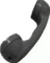 CORTELCO 006500-VM2-PAK VOL.CONTROL HANDSET (BLACK) - High quality product image showing CORTELCO 006500-VM2-PAK VOL.CONTROL HANDSET (BLACK) details and features