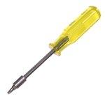 GAI-TRONICS 233-001 Tamperproof Screwdriver T-25 Size Torx - High quality product image showing GAI-TRONICS 233-001 Tamperproof Screwdriver T-25 Size Torx details and features
